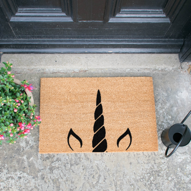 Unicorn Horn Doormat - The Pack Design