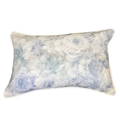 Malini Marchena Rectangle Blue Cushion