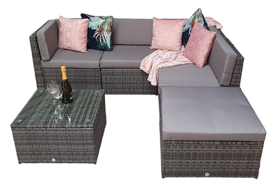 Stella Corner sofa in Grey - The Pack Design