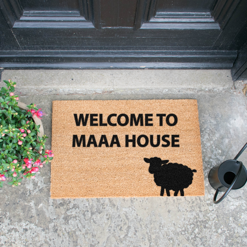 Welcome to Maaa House Doormat - The Pack Design