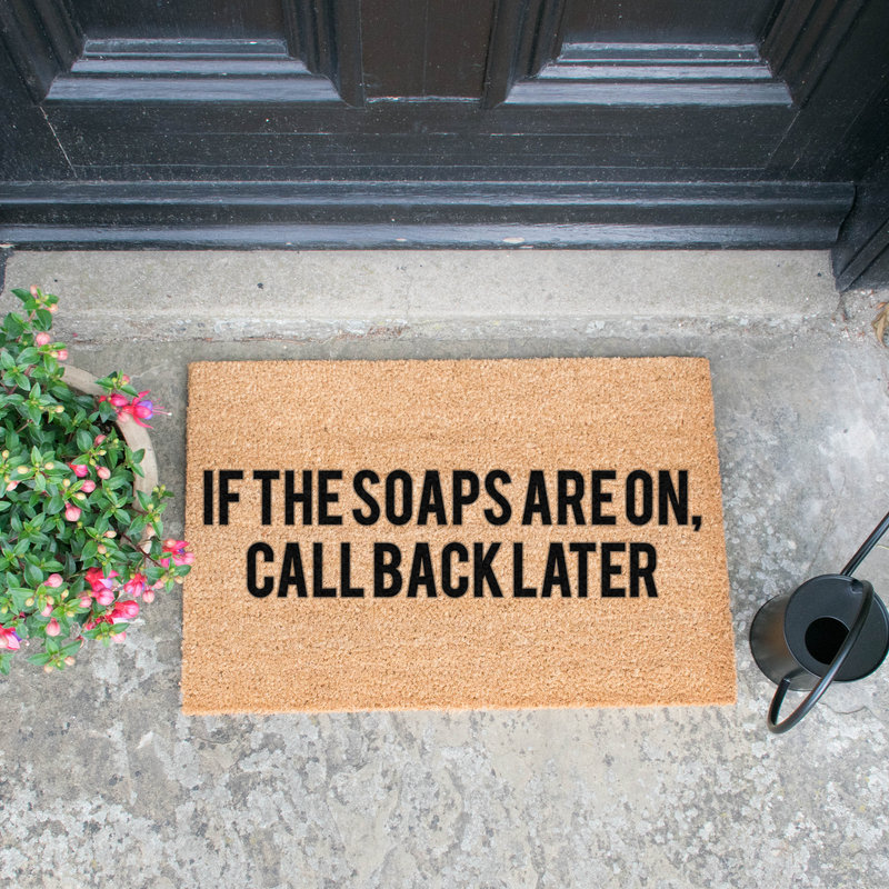 Call back later if the Soaps are on Doormat - The Pack Design