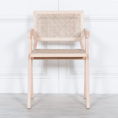 Maison Reproductions Wooden Caned Dining Chair