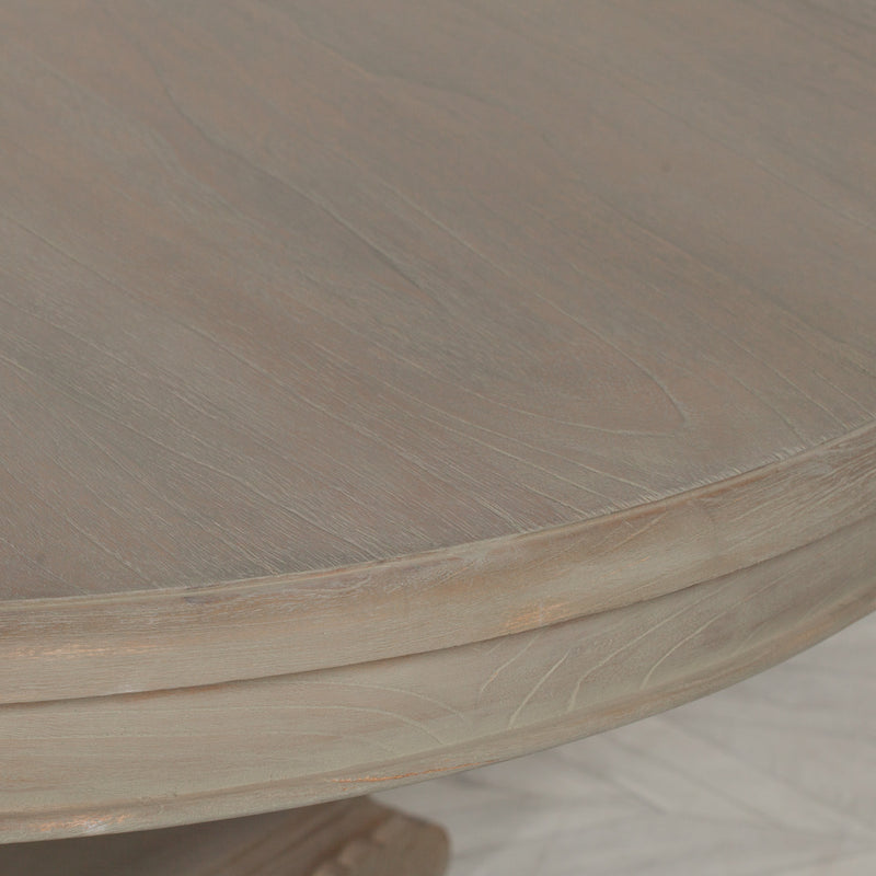 Rustic Round Dining Table 150cm - The Pack Design