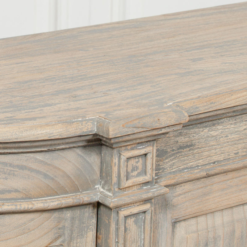 Rustic Wooden Large Buffet Sideboard - The Pack Design