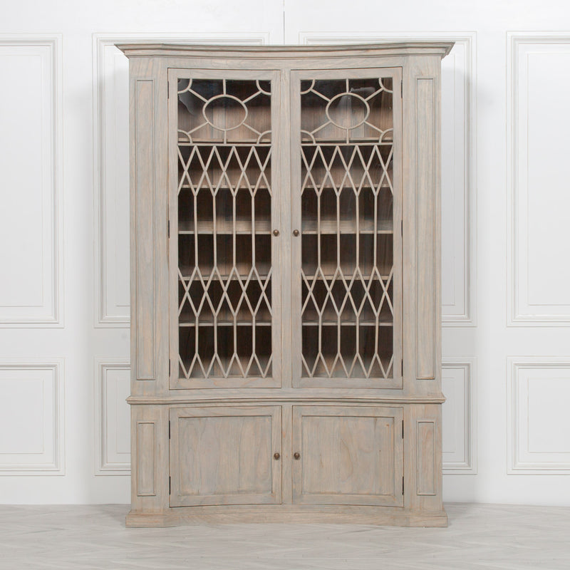 Concave Wooden Display Cabinet - The Pack Design