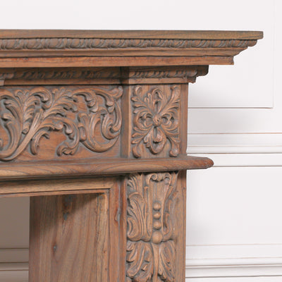 Wooden Carved Fire Surround