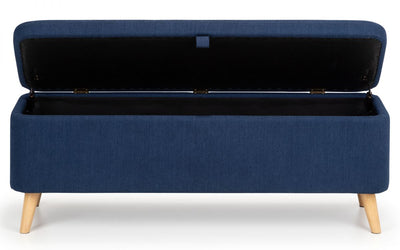 Astrid Blanket Box - Blue