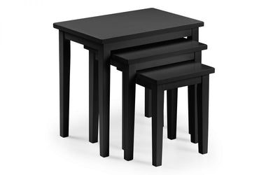 Cleo Black Nesting Tables - The Pack Design