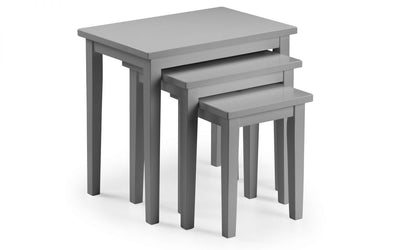 Cleo Lunar Grey Nesting Tables - The Pack Design