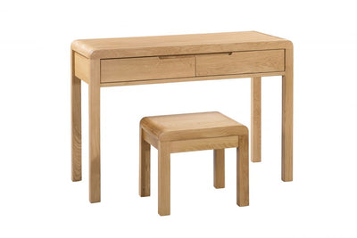 Curve 2 Drawer Dressing Table & Stool