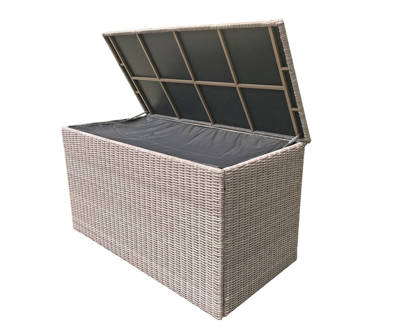 Cushion Box - Large Cushion Box Alexandra Grey Weave - The Pack Design