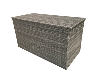 Cushion Box - Large Cushion Box Flat Grey Weave - The Pack Design