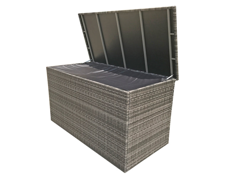 Cushion Box - Medium Cushion Box Flat Grey Weave - The Pack Design