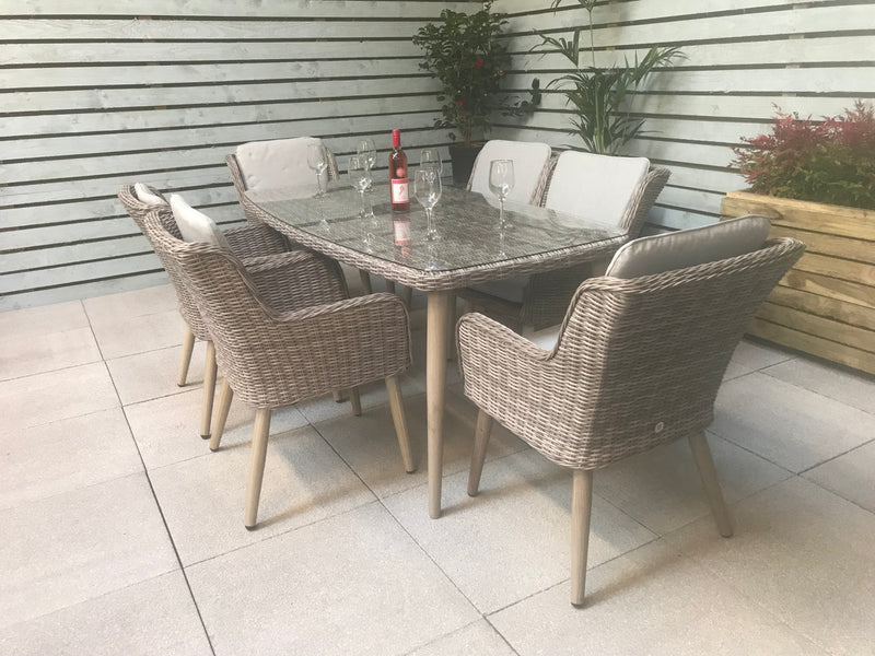 Danielle 6 Seat Dining Set - The Pack Design