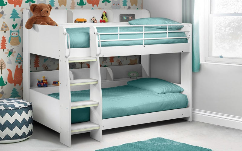 Domino Bunk Bed - All White - The Pack Design