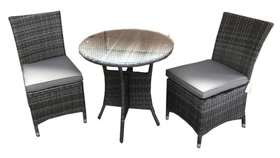 Emily 2 seat Bistro set with armless chairs - The Pack Design