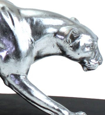 Panther Silver/Black Table Lamp - The Pack Design