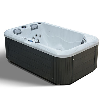 Palm Spas Dual Lounger 3 Seat Hot Tub - The Pack Design