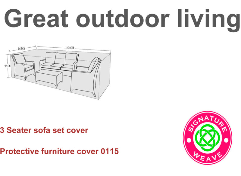 3 seater sofa cover - The Pack Design