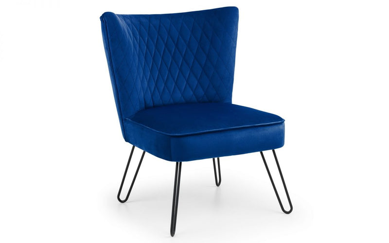 Lisbon Chair - Blue - The Pack Design
