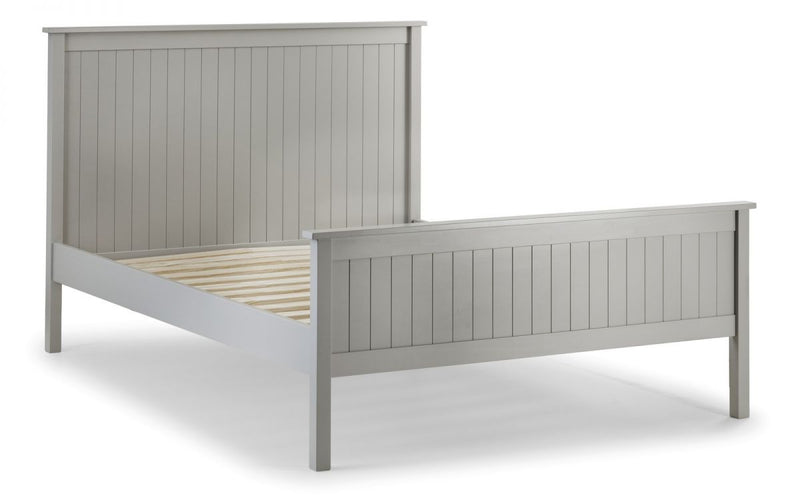 Maine Double Bed - Dove Grey