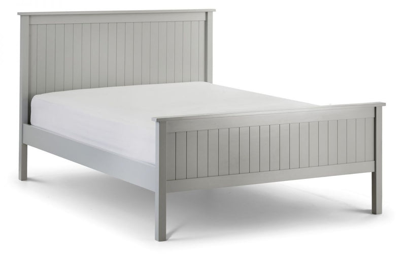 Maine King Bed - Dove Grey