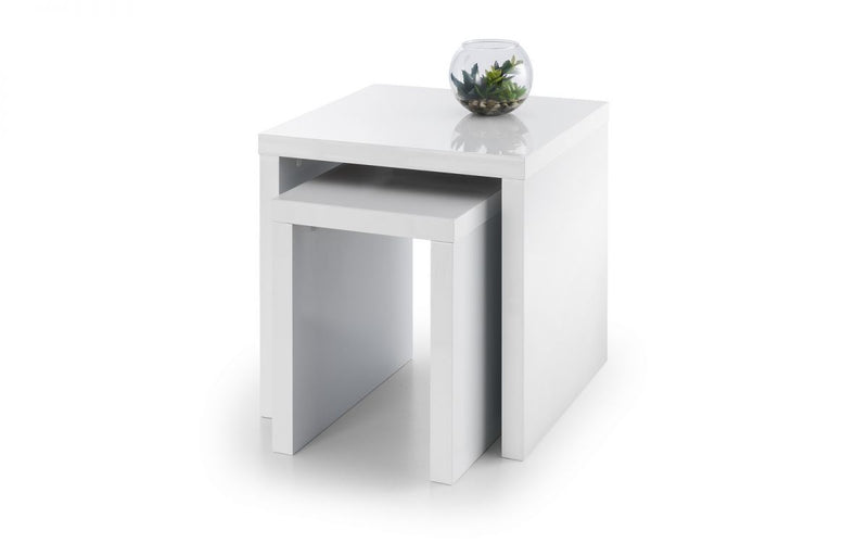 Metro High Gloss Nest of Tables - 2 Colors - The Pack Design
