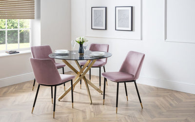 Montero Round Table & 4 Chairs