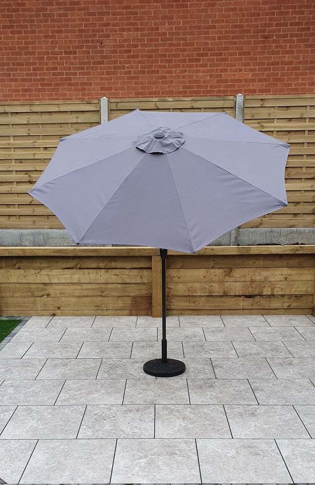 Parasol 3m Table Grey - The Pack Design