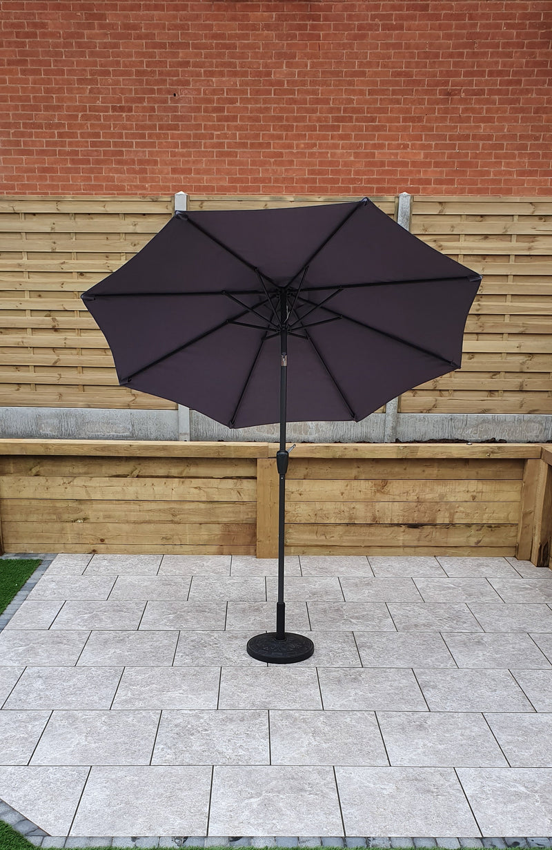 Parasol 2.5m Table Grey - The Pack Design