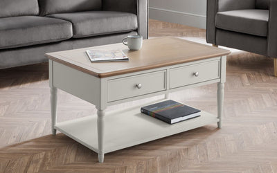 Provence 2 Drawer Coffee Table