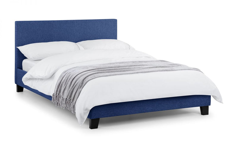 Rialto Double Bed - Dark Blue