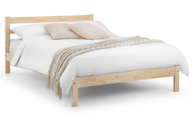 Sami Double Bed - Unfinished Pine