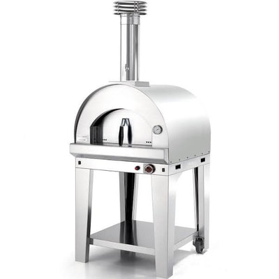 Fontana Margherita Stainless Steel Gas Pizza Oven Including Trolley - The Pack Design