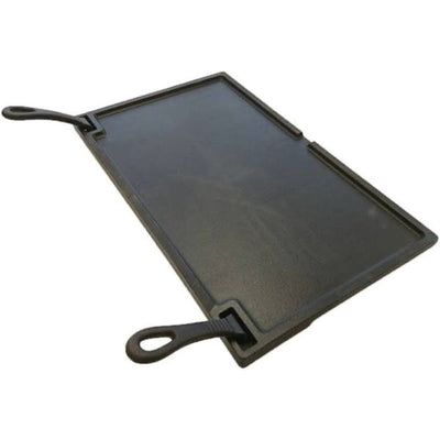 Buschbeck Cast Iron Plancha Solid Grid - The Pack Design