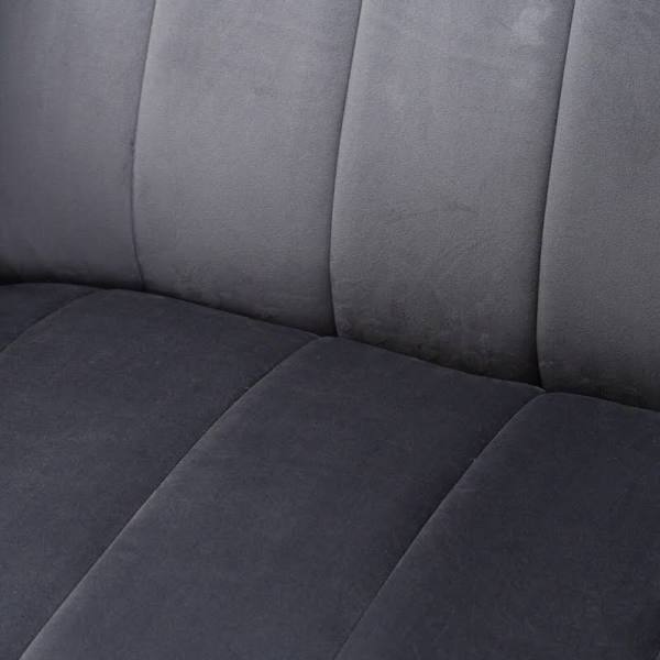 Emperor Grey Velvet Arm Chair - The Pack Design