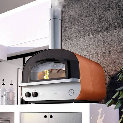 Fontana Piero Build In Gas & Wood Fired Pizza Oven - The Pack Design