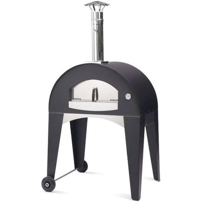 Fontana Amalfi Wood Pizza Oven with Trolley - The Pack Design