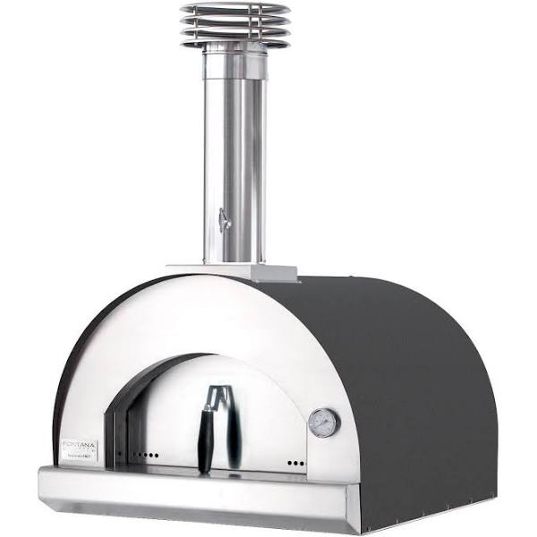 Fontana Margherita Anthracite Build In Wood Pizza Oven - The Pack Design
