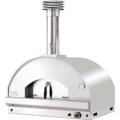 Fontana Mangiafuoco Stainless Steel Build In Gas Pizza Oven - The Pack Design