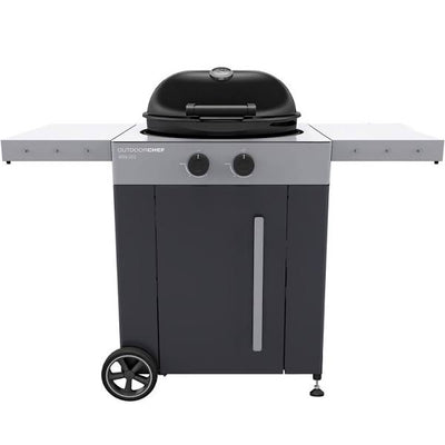 Outdoor Chef Arosa 570 G Evo Grey Steel Gas Kettle Barbecue - The Pack Design