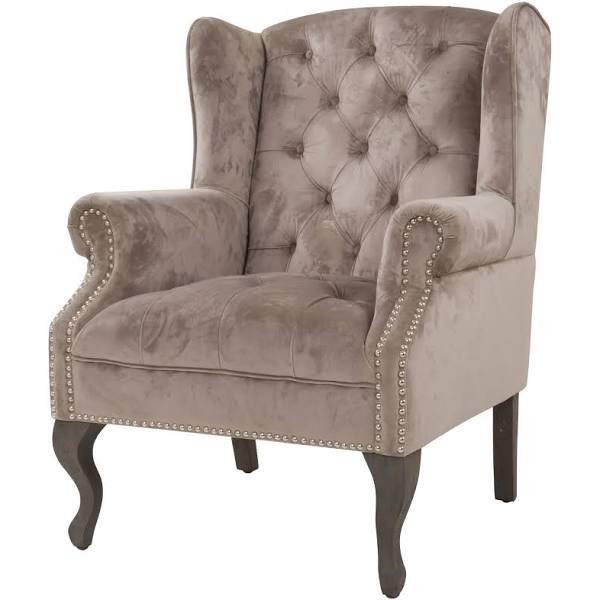 Chelsea Button Pressed Wing Chair - The Pack Design