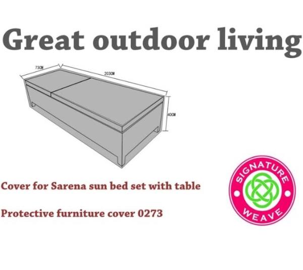 Sunloungers furniture cover