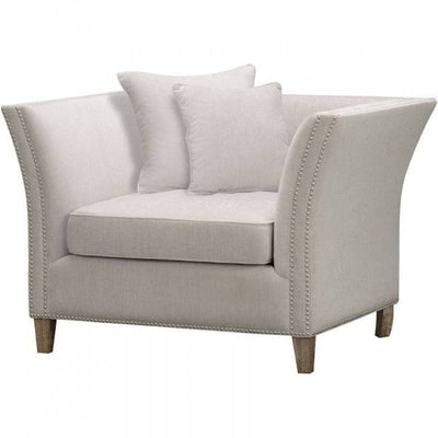 Vesper Cushion Back Snuggle Chair - The Pack Design