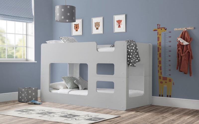 Solar Bunk Bed - Dove Grey - The Pack Design