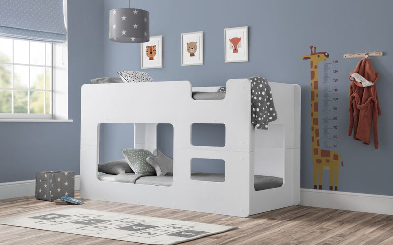 Solar Bunk Bed - White - The Pack Design